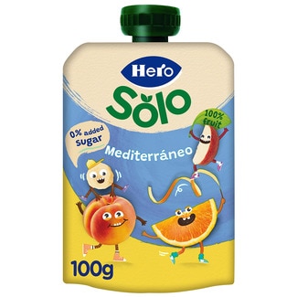 bolsita Mediterráneo sin gluten desde 12 meses 100 g - Hero Solo