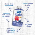 Funny Fruits Apfel, Blaubeere und Banane ohne Zuckerzusatz ab 6 Monaten Beutel 110 g