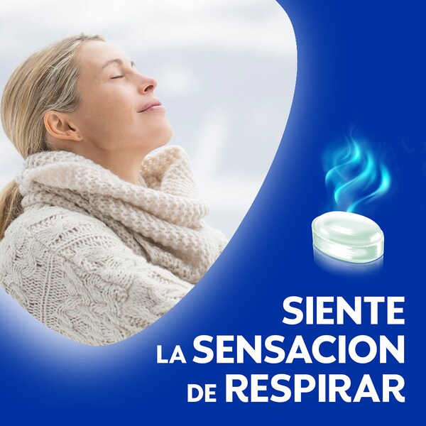 caramelos doble acción con mentol refrescante sin azúcar Tasche 72 g