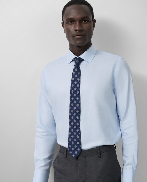 Imagen 0 de Camisa vestir de hombre regular fit microestructura