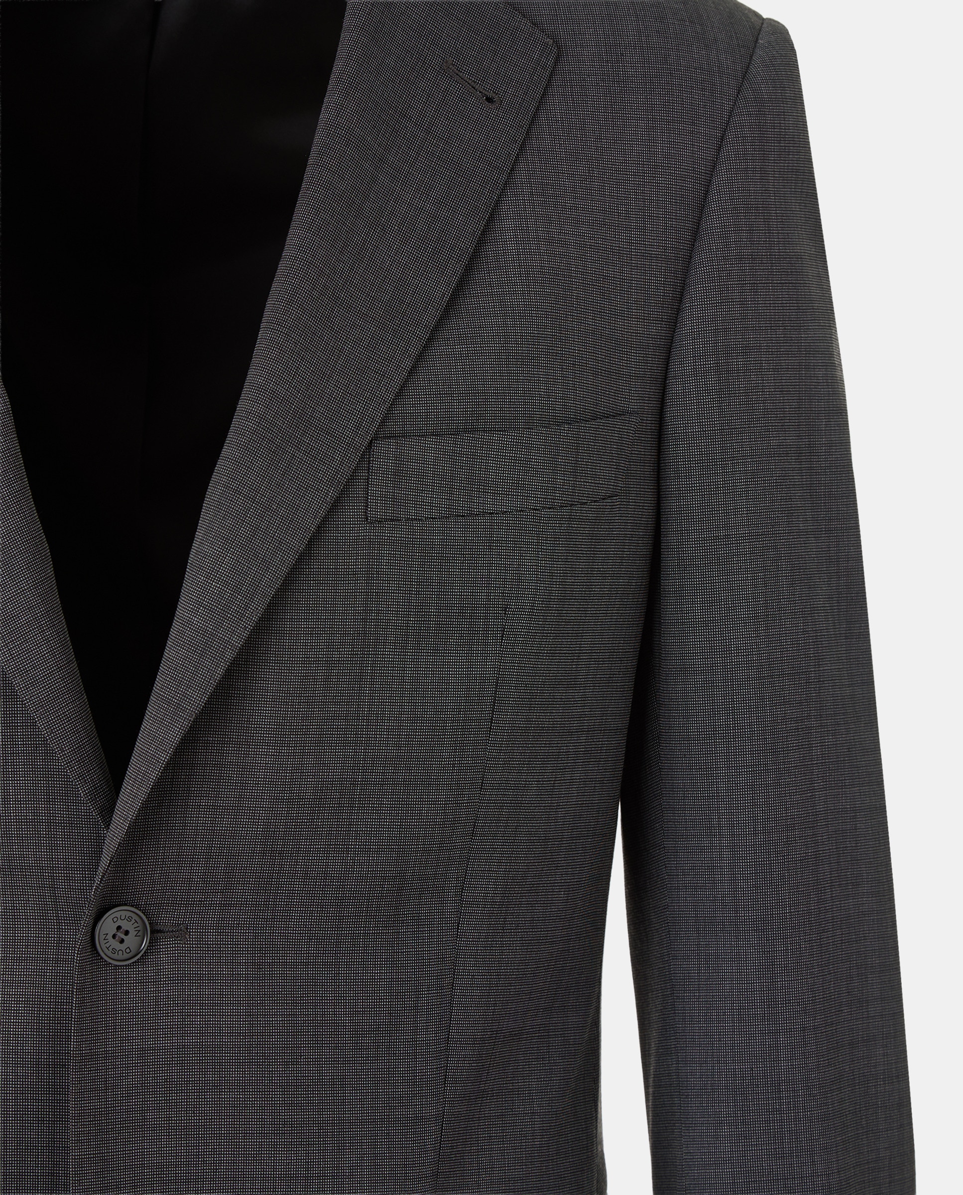 Casaco de Fato Separate Regular Lavável Cinzento-5