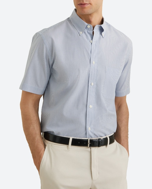 Imagen 0 de Camisa sport hombre manga corta popelin