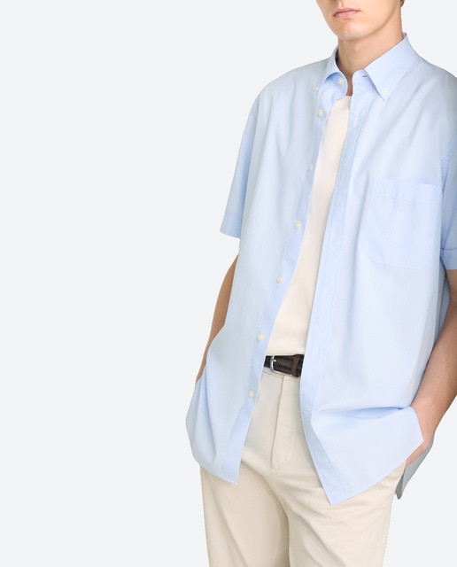 Imagen 0 de Camisa sport hombre manga corta popelin