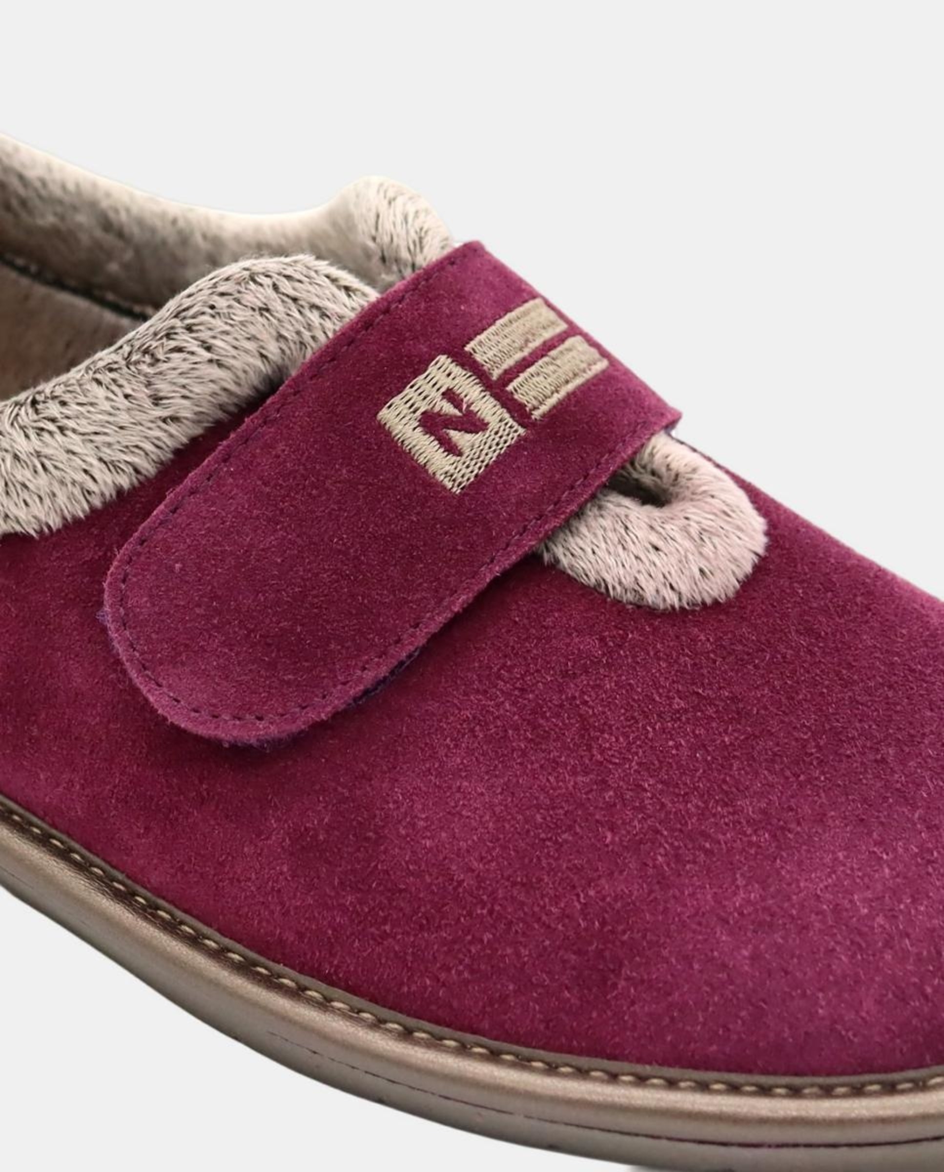 Pantufas em Croute - Roxo Beringela-5