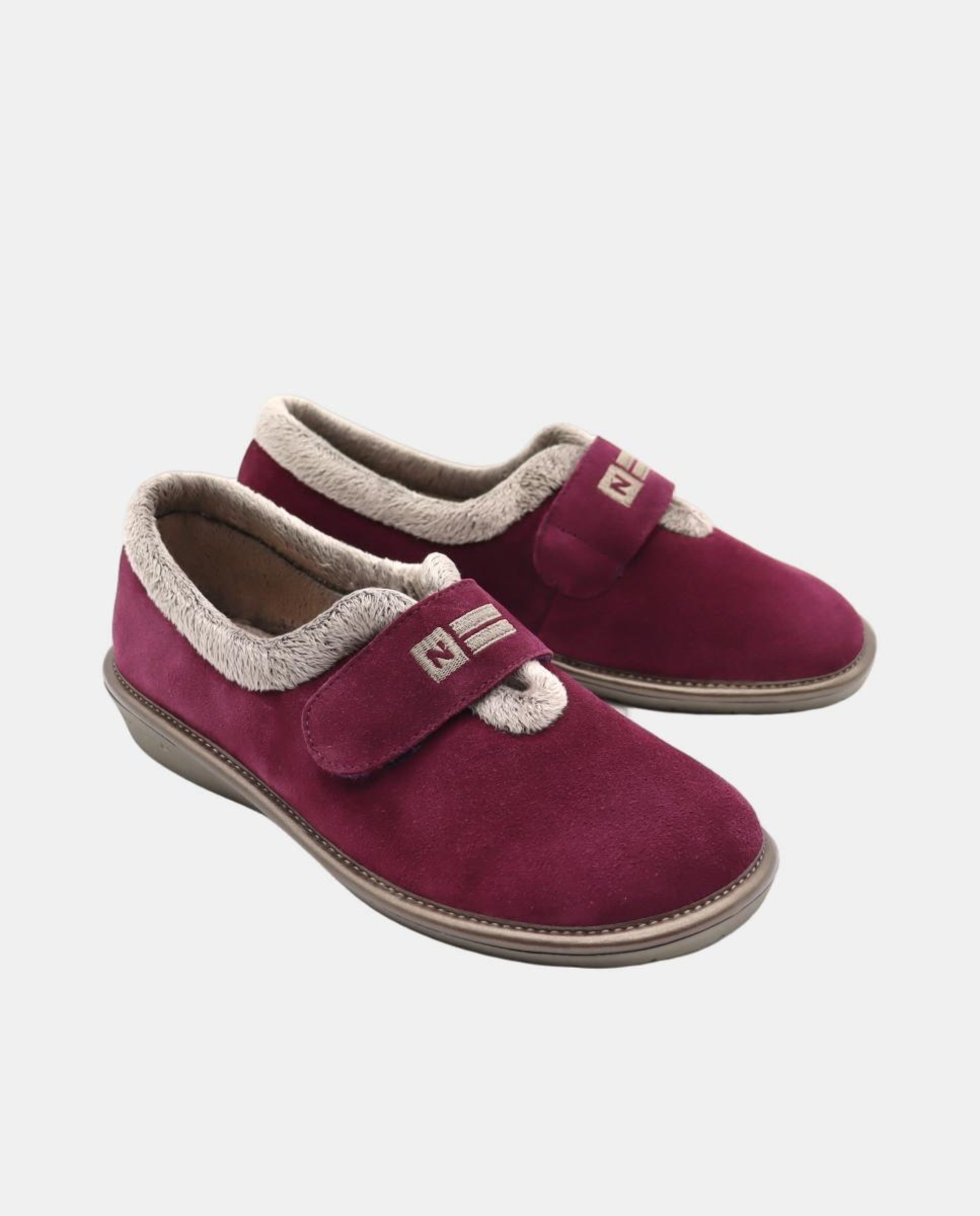 Pantufas em Croute - Roxo Beringela-2