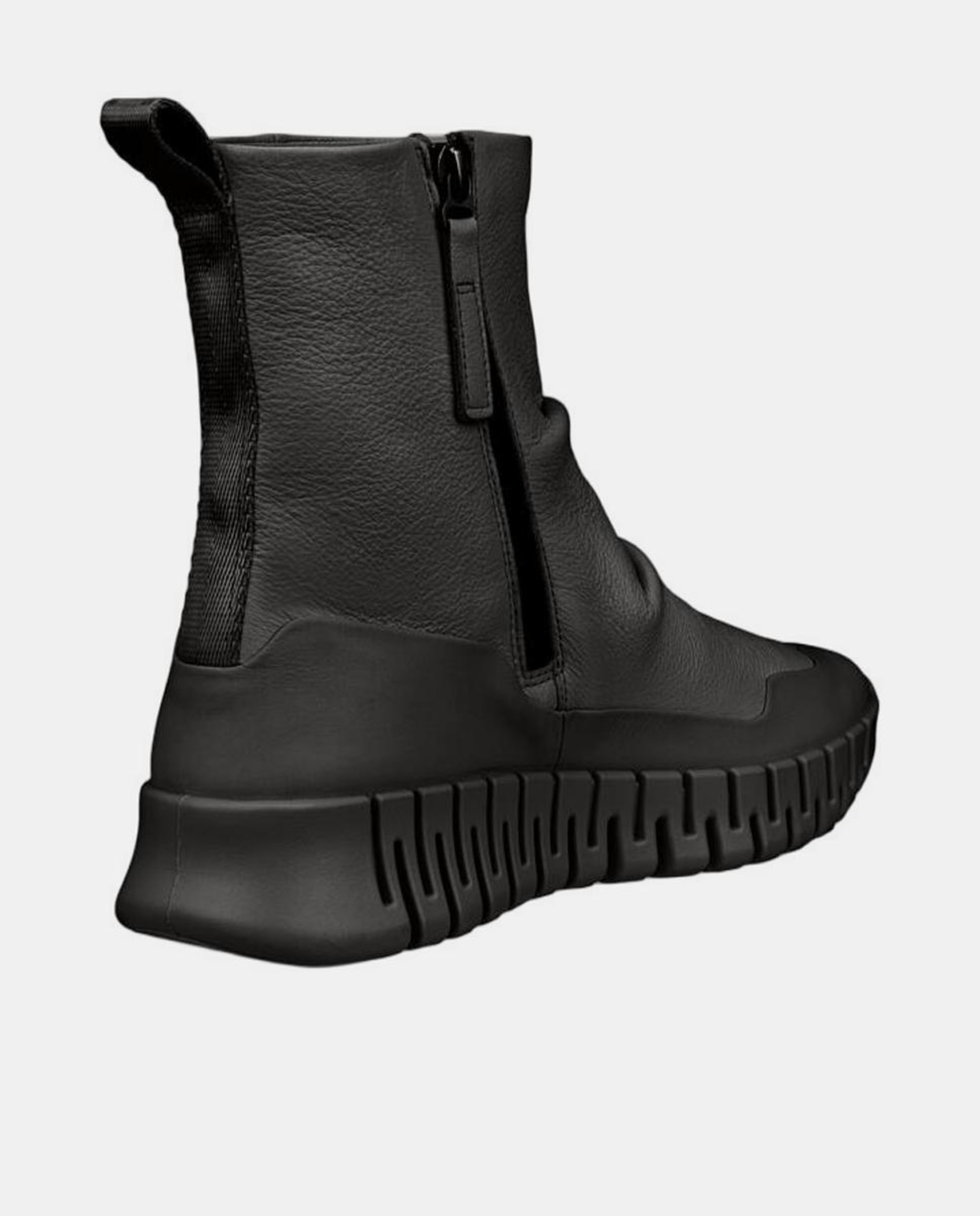 Botins Gruuv W em Pele Preto-2