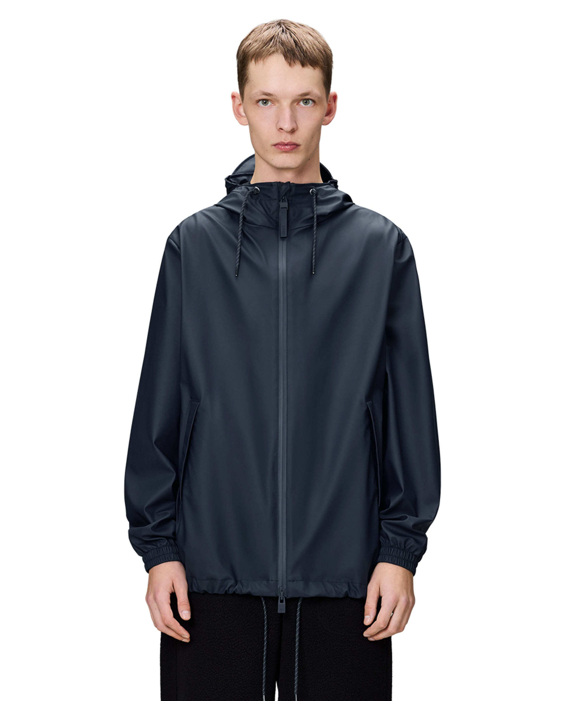 Imagem 0 de Parka Curta de Chuva com Aba e Fecho de Correr