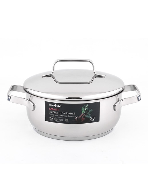 Imagen 0 de Cacerola de acero inoxidable El Corte Inglés