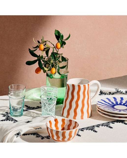 Imagen 0 de Jarrón de vidrio reciclado Zinat El Corte Inglés