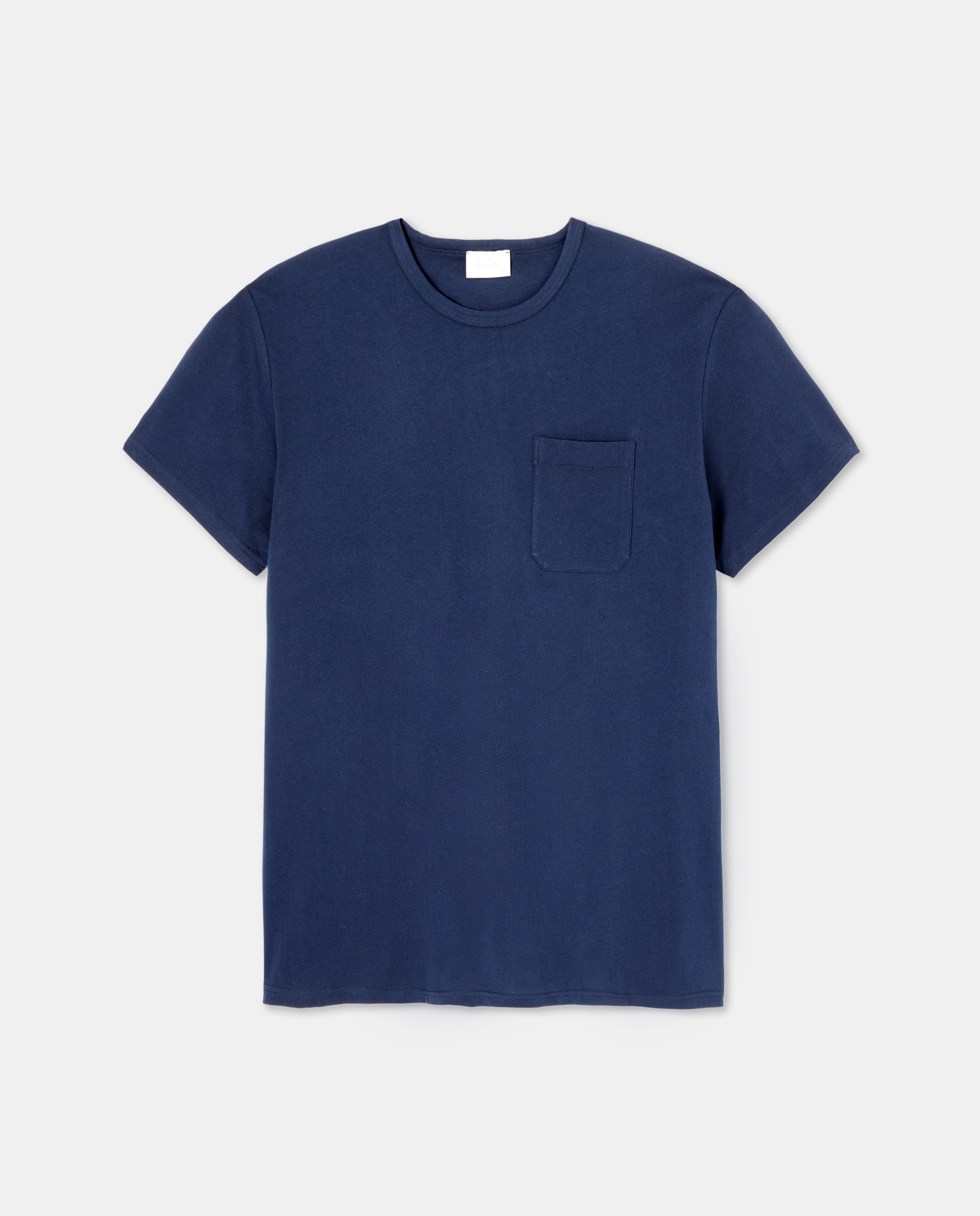 Camisola de Pijama com Algodão Sustentável Azul-marinho-4