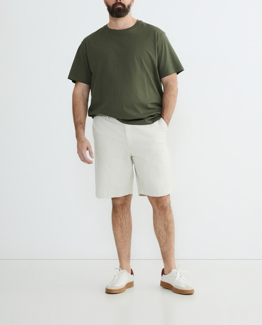Imagen 0 de Bermuda de hombre, tallas grandes, básica, sin pliegues