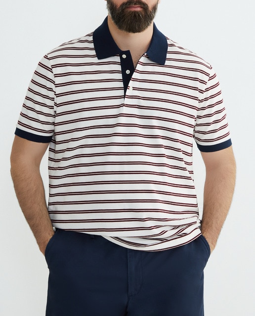 Imagen 0 de Polo hombre tallas grandes manga corta pique
