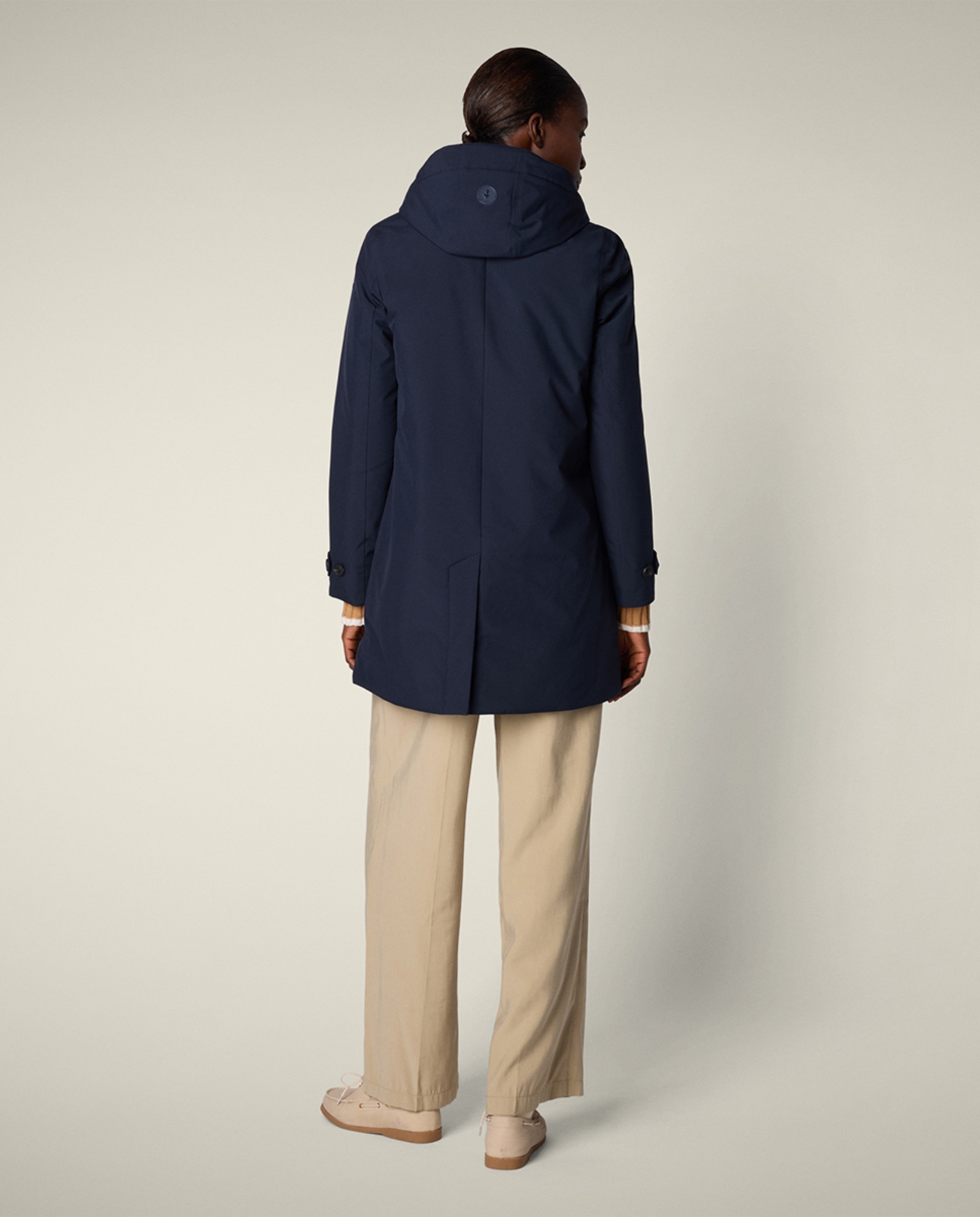 Blusão Acolchoado com Enchimento Azul-2