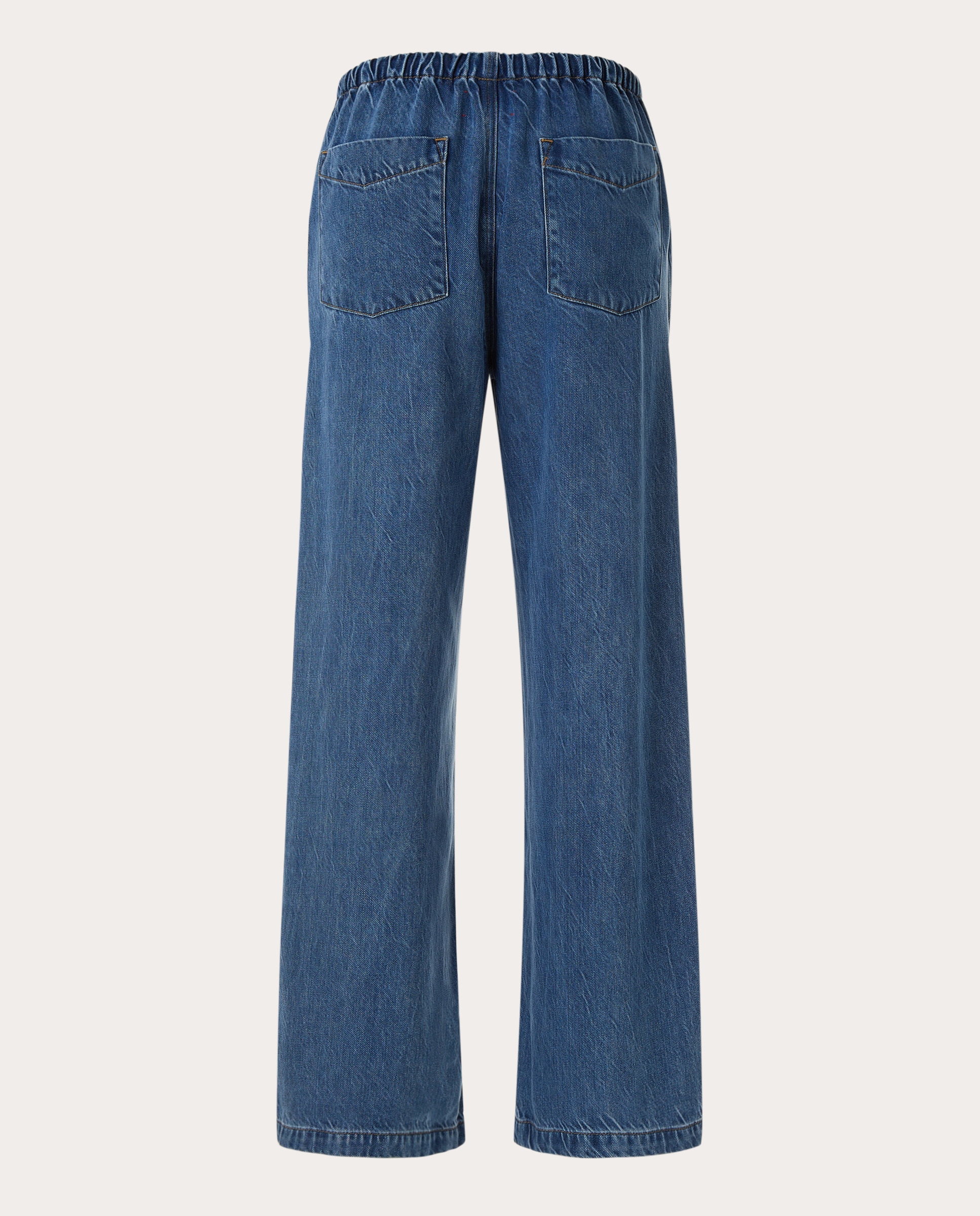 Pantalón recto Joey Azul-2