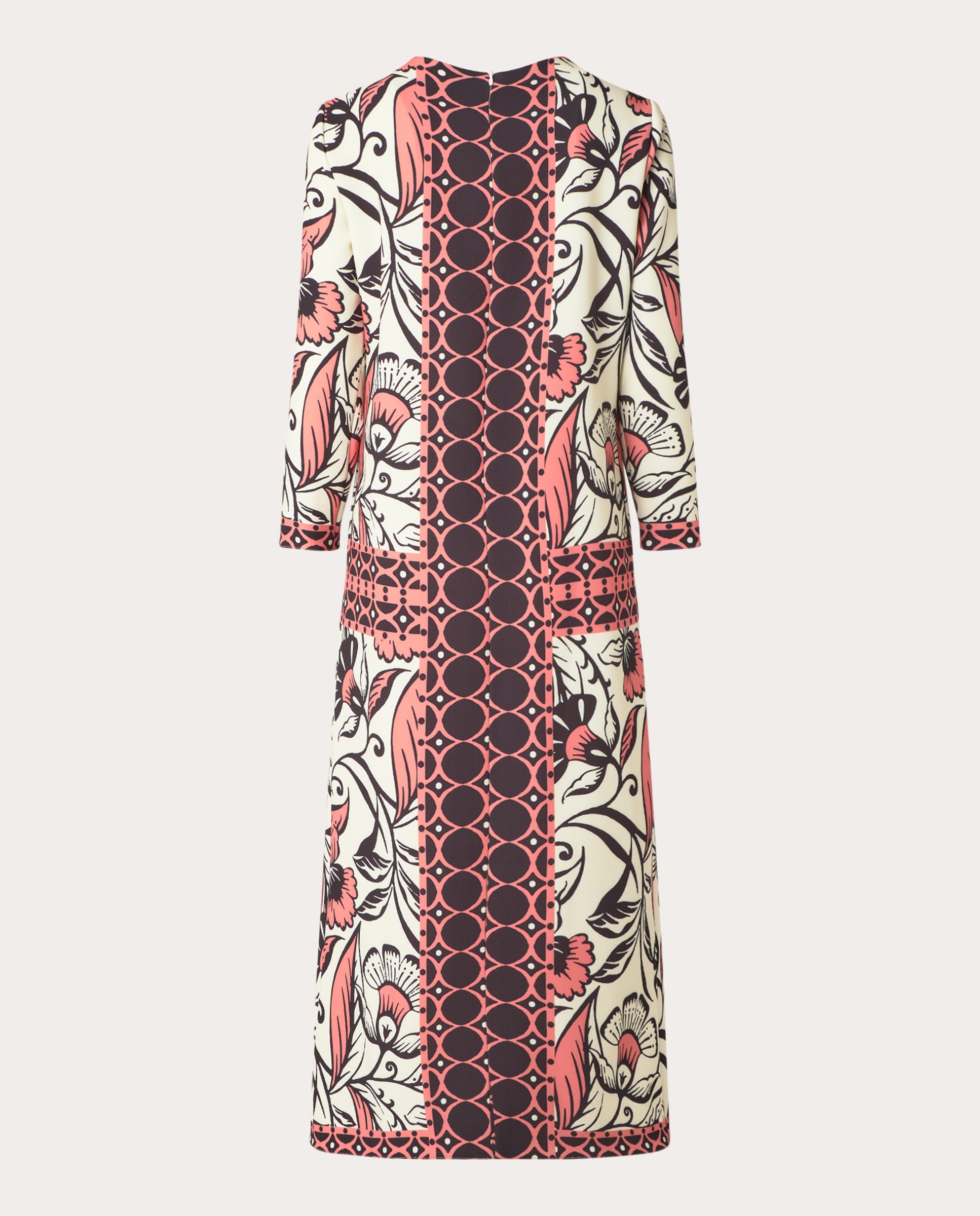 Vestido midi Mira Multicolor-2