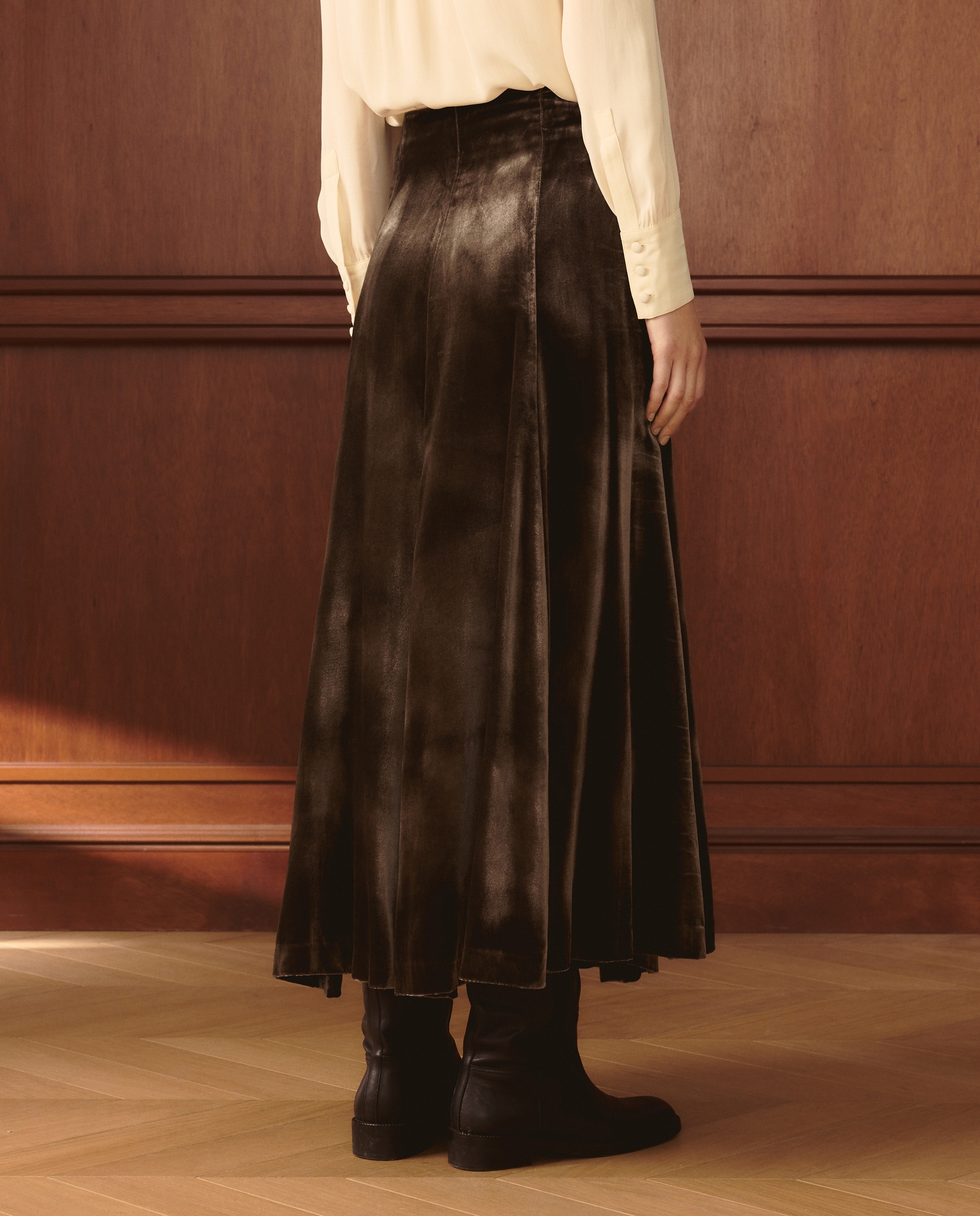 Saia Midi Lisa 520 Caqui-3