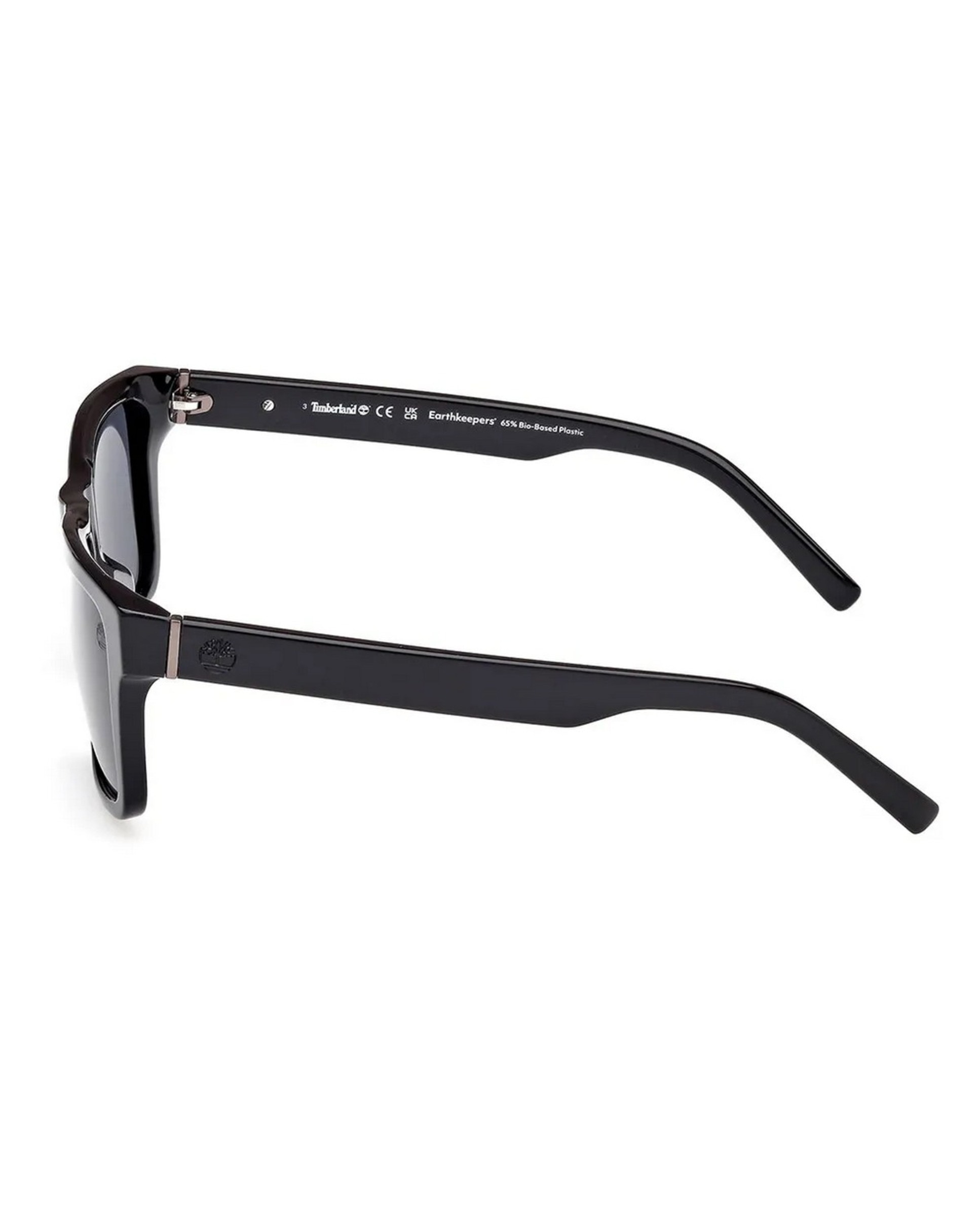 Óculos de Sol Timberland óculos De Sol Polarizados Tb00042 Shiny Black / Smoke Polarized One Size 2