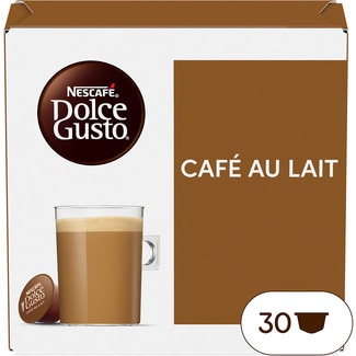 café con leche intensidad 7 estuche 30 cápsulas - Nescafe Dolce Gusto