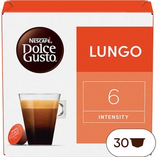 café Lungo intensidad 6 estuche 30 cápsulas - Nescafe Dolce Gusto
