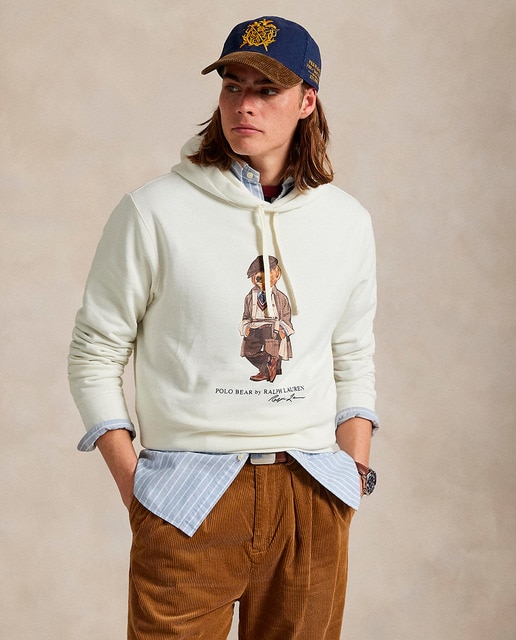 Imagen 0 de Sudadera con capucha de hombre de felpa con Polo Bear