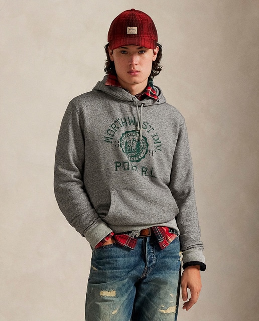 Imagen 0 de Sudadera con capucha de hombre de felpa con logotipo