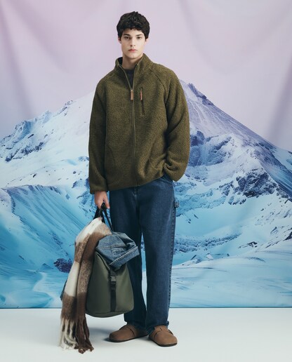 Imagen 0 de Cazadora borrego de hombre