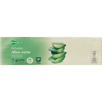 pañuelos aloe vera 4 capas paquete 10 unidades - El Corte Ingles