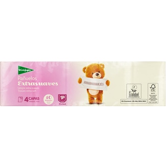 pañuelos Extrasuaves 4 capas paquete 10 unidades - El Corte Ingles