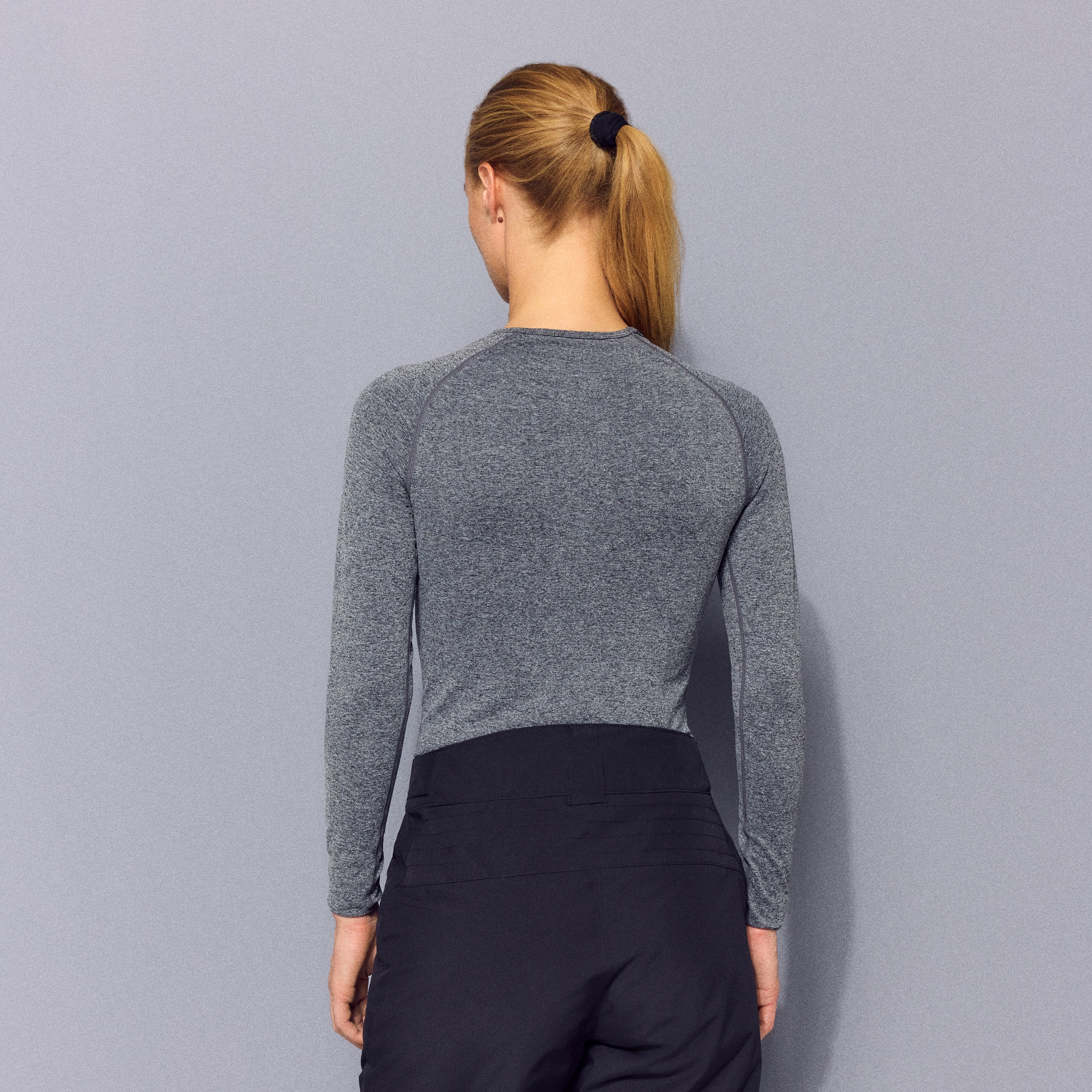 Camisola Interior Térmica Advance de Mulher Cinzento-3