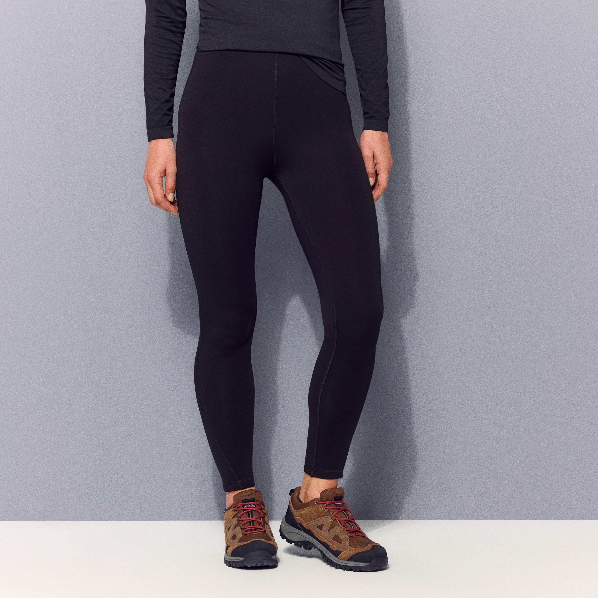 Calças Térmicas Advance Warm de Mulher Preto-2