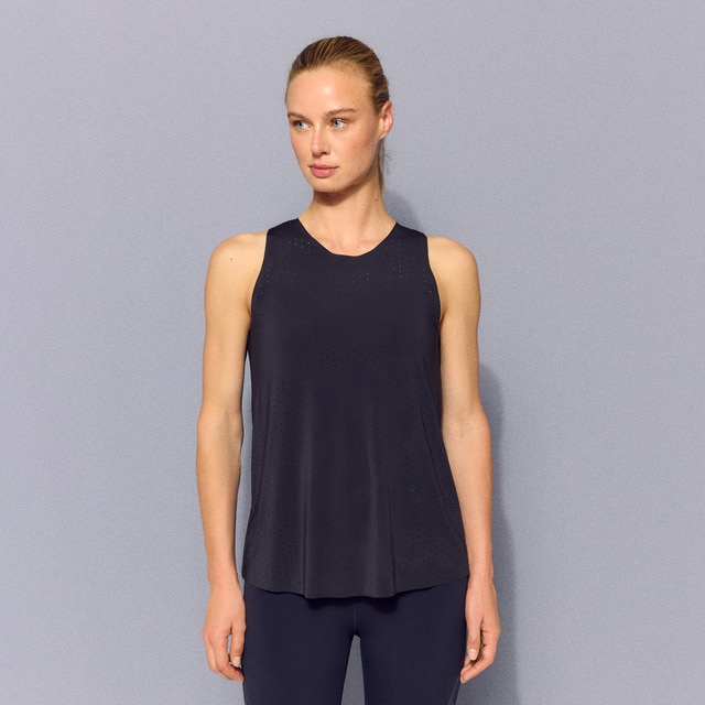 Imagen 0 de Camiseta sin mangas microperforada de training de mujer Boomerang