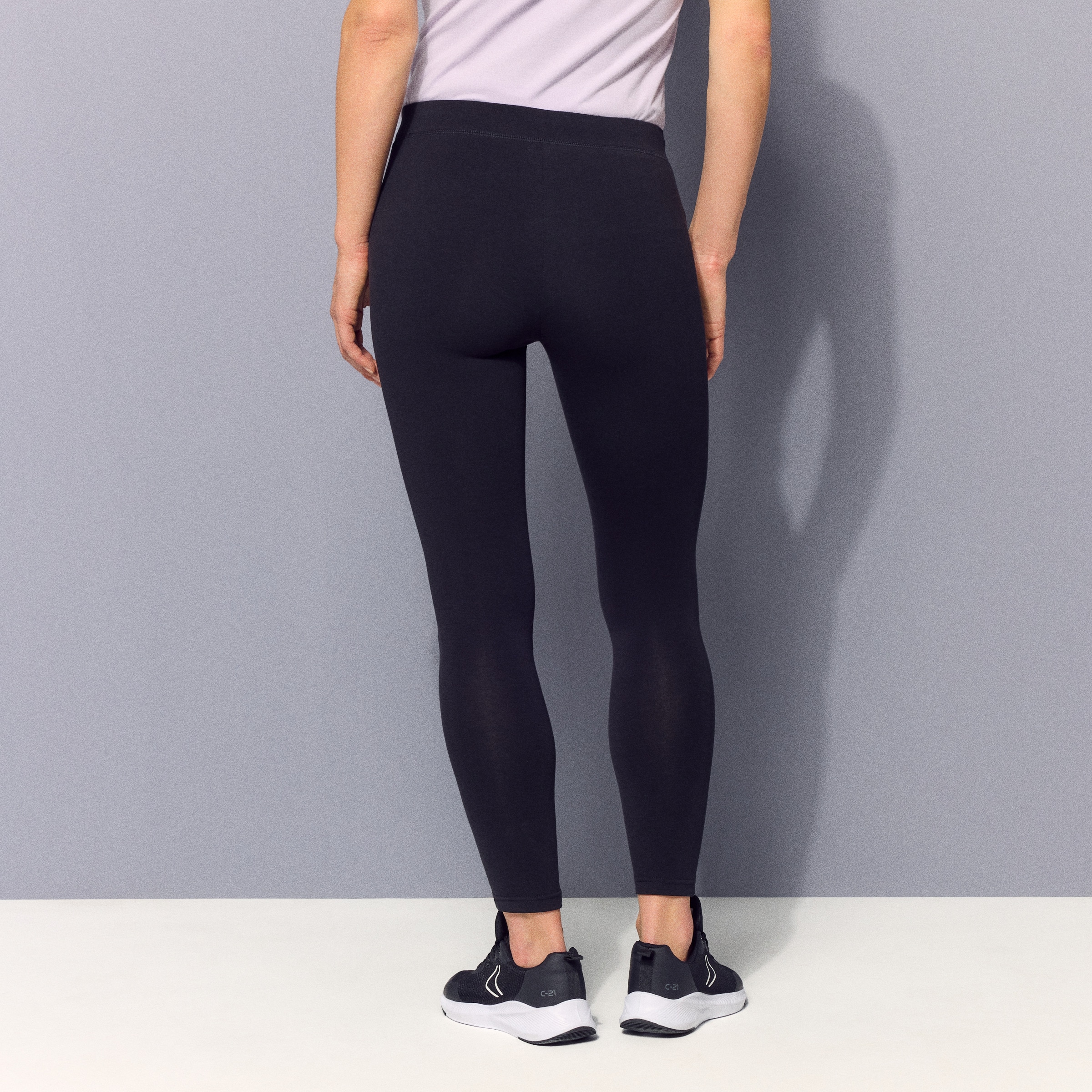 Leggings Sportcasual de Mulher Preto-3
