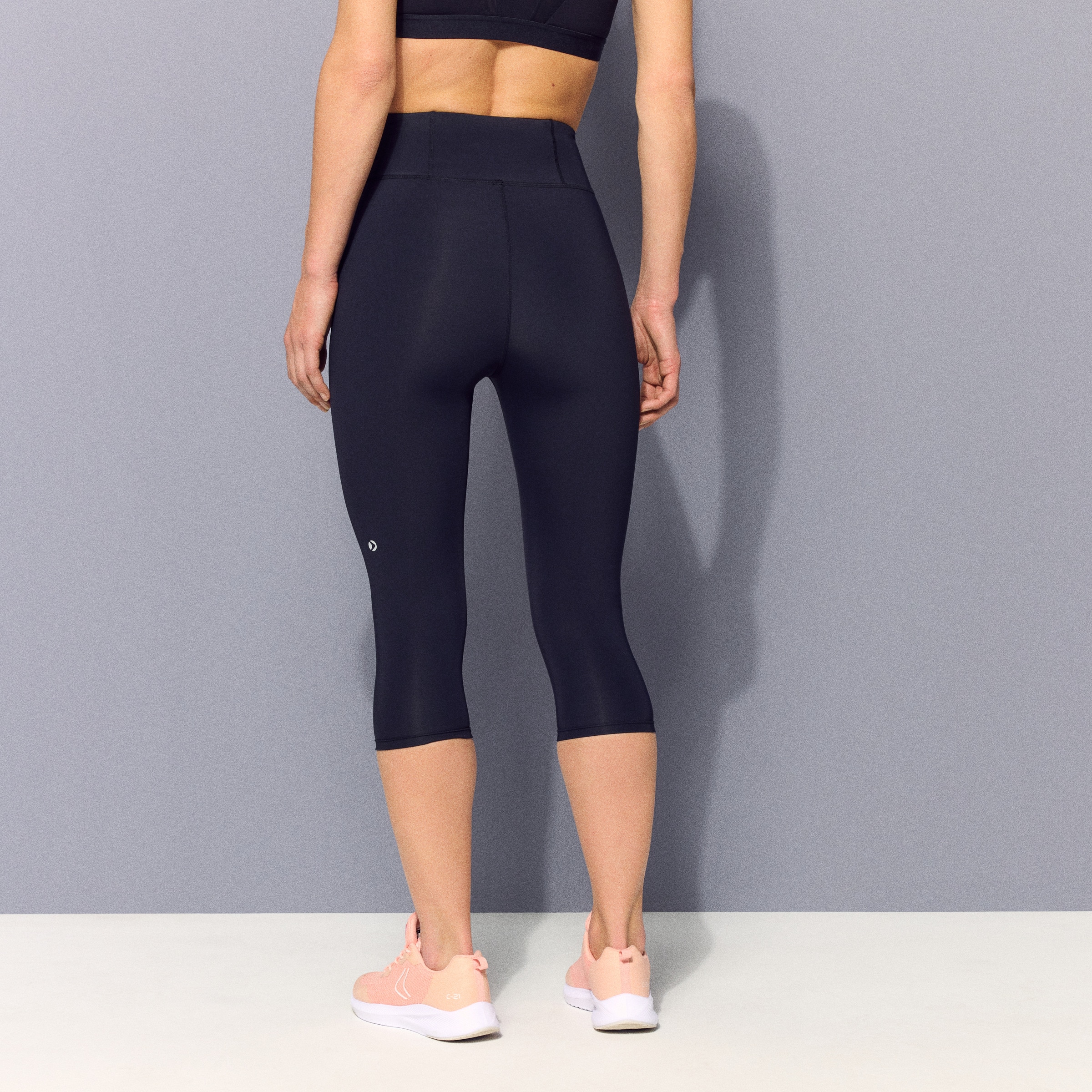 Leggings de Training de Mulher Preto-3