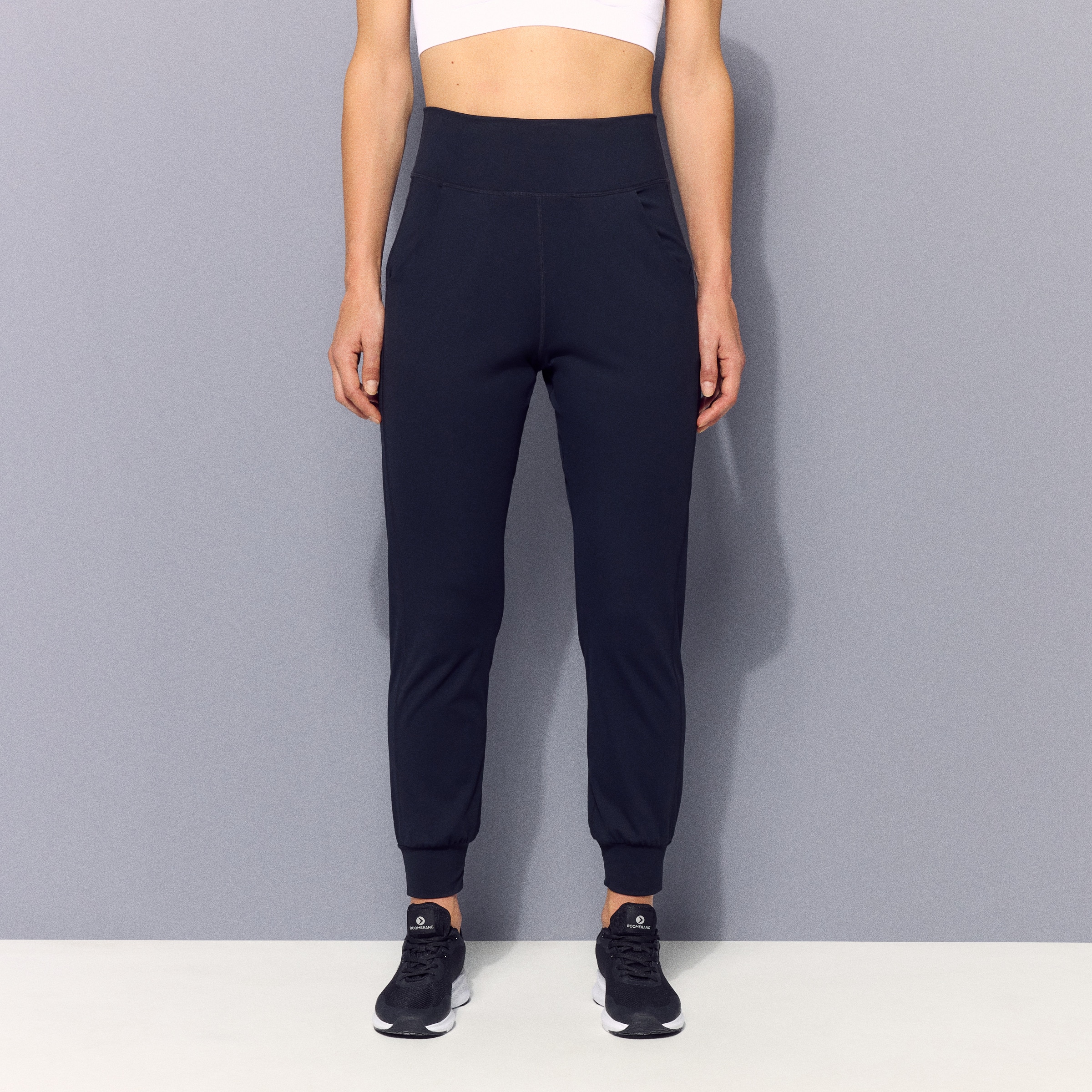 Calças de Training de Mulher Preto-2