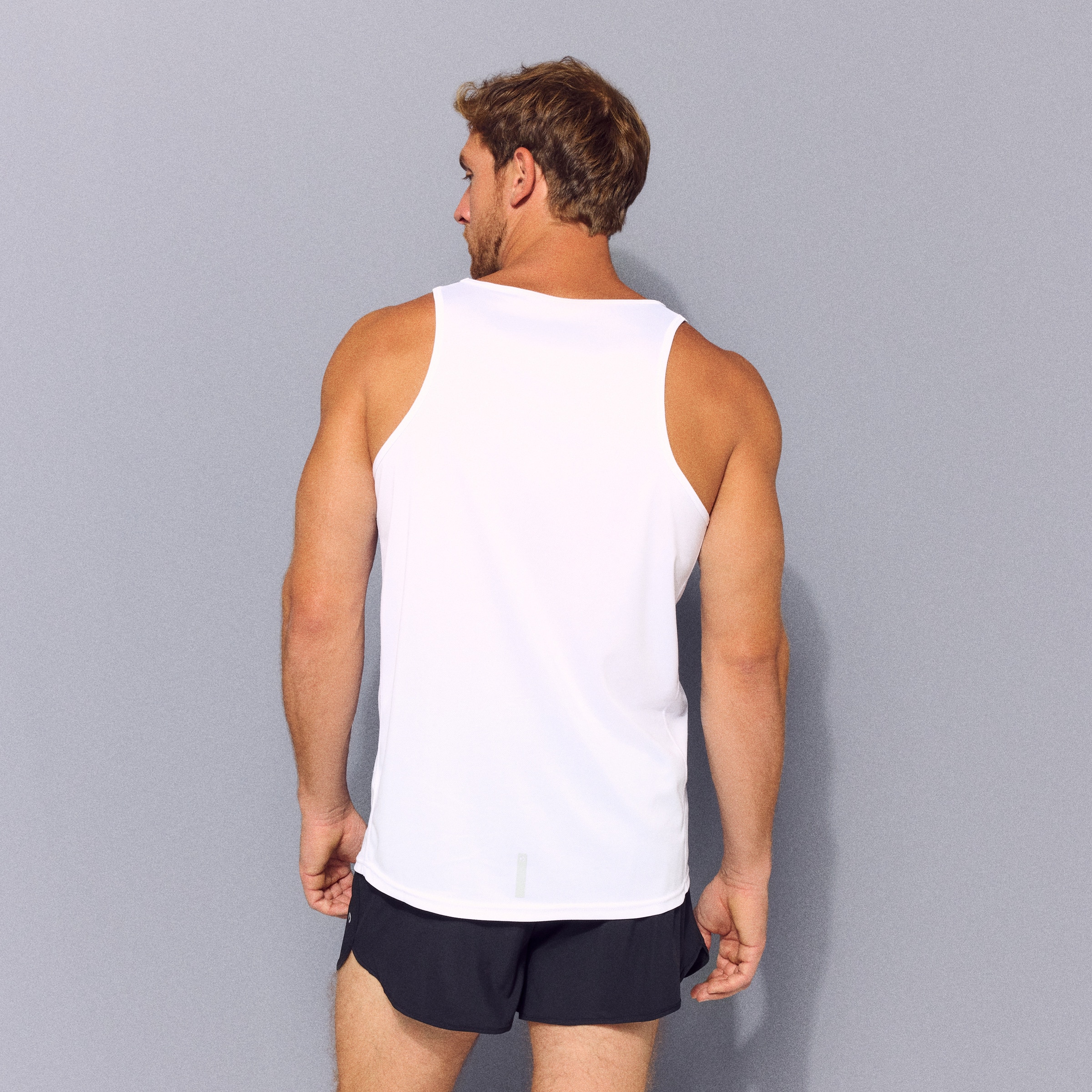 T-shirt de Running de Homem Branco-3