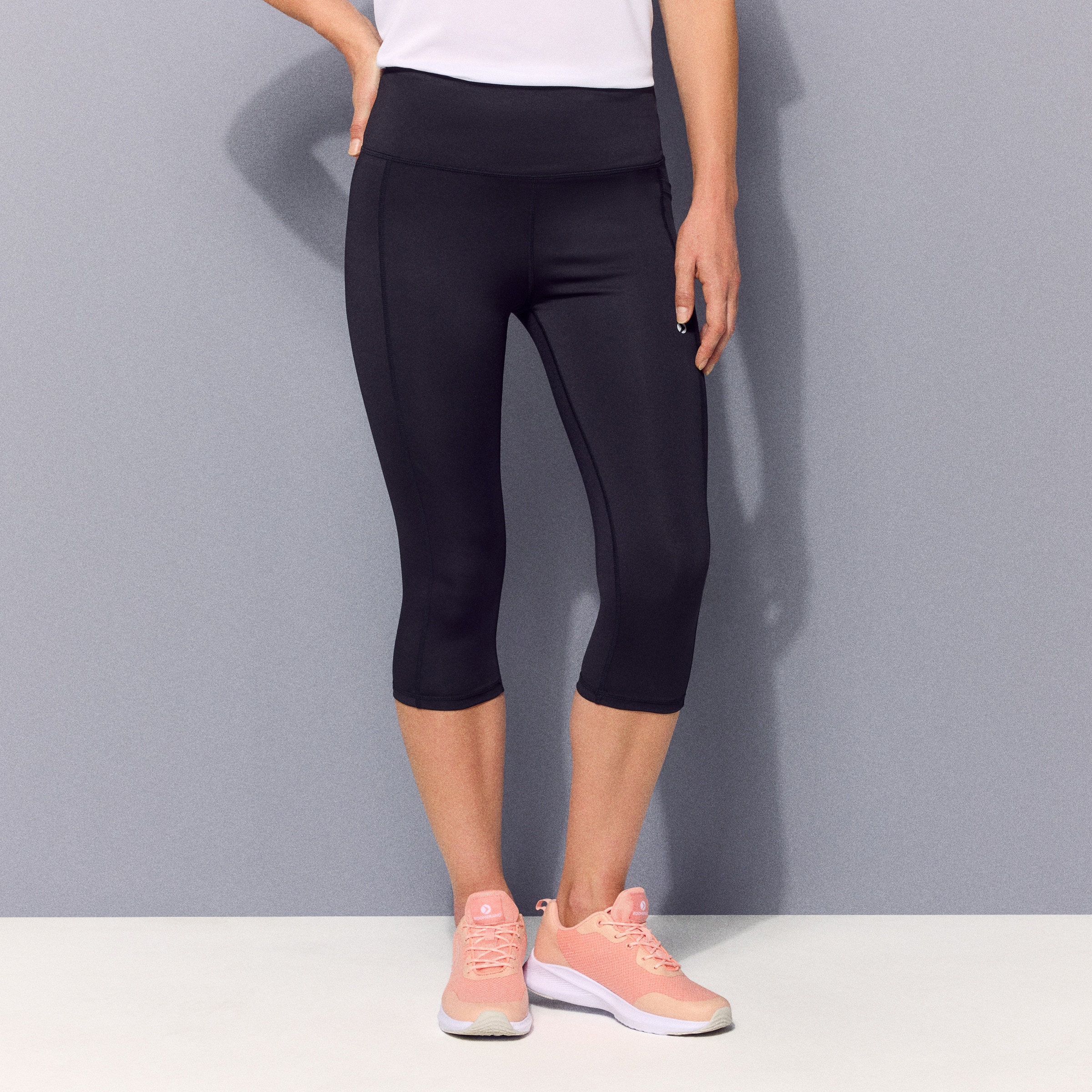 Leggings de Running de Mulher Preto-2