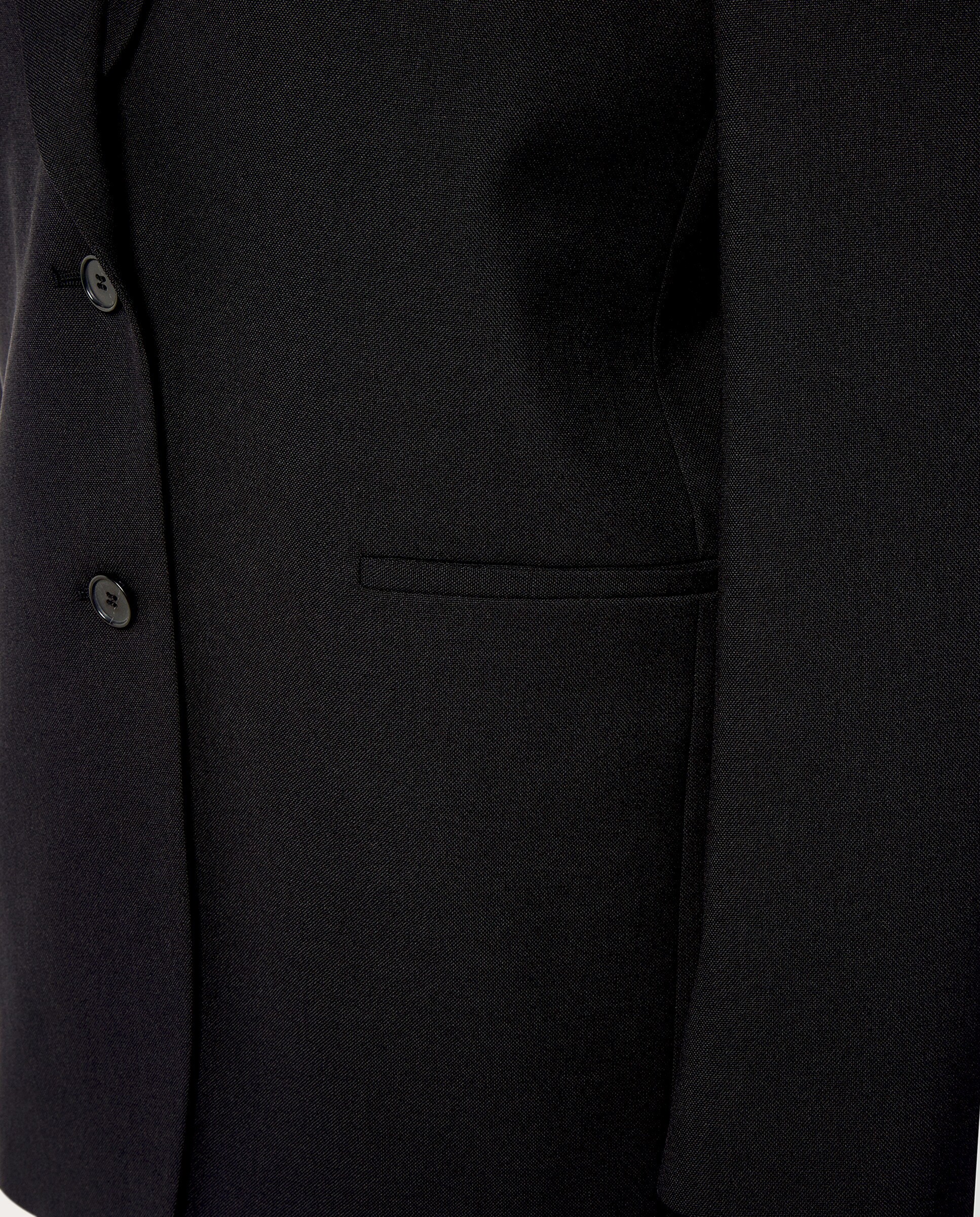 Chaqueta Dillon de lana Negro-4