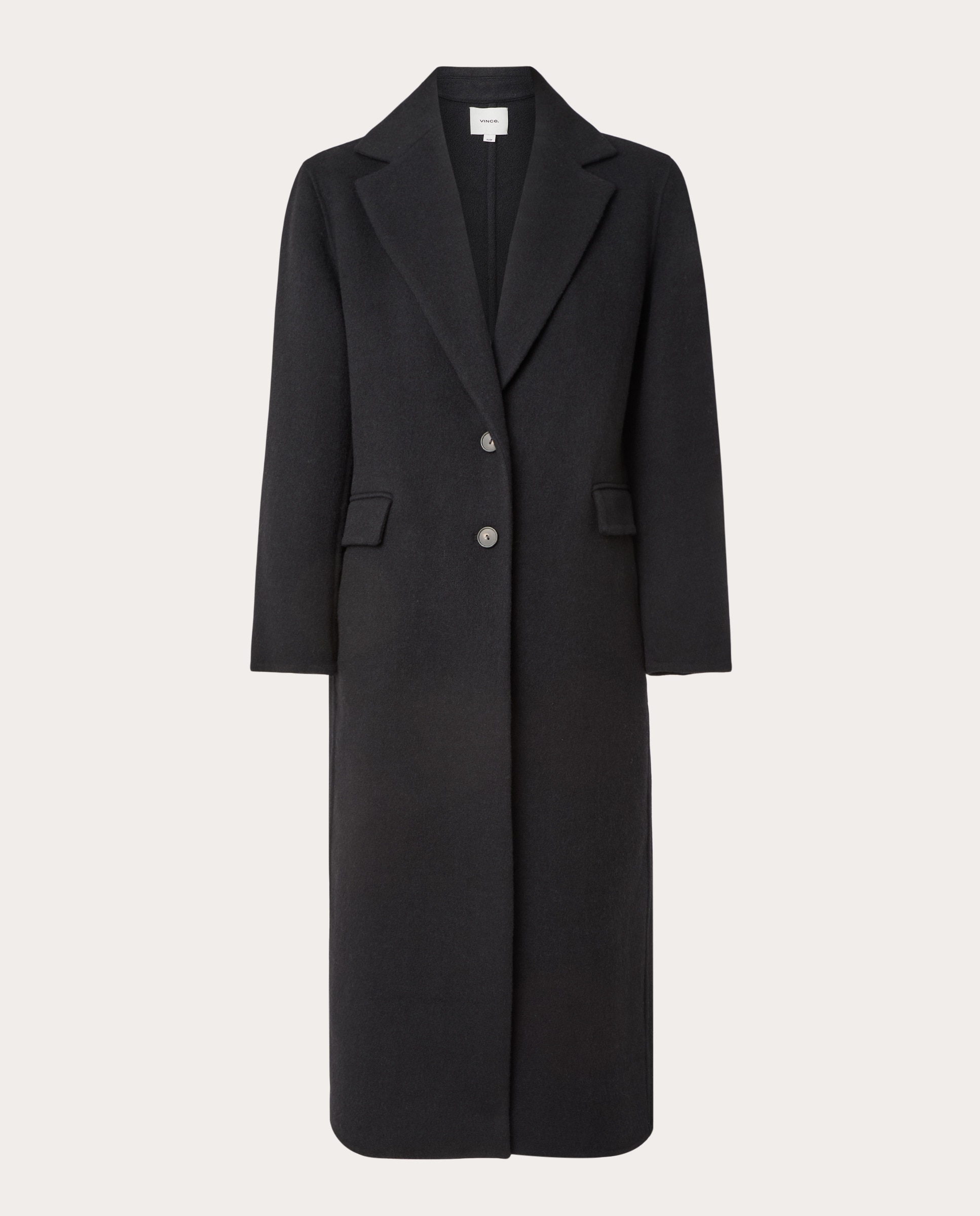 Sobretudo de Lã Preto-1