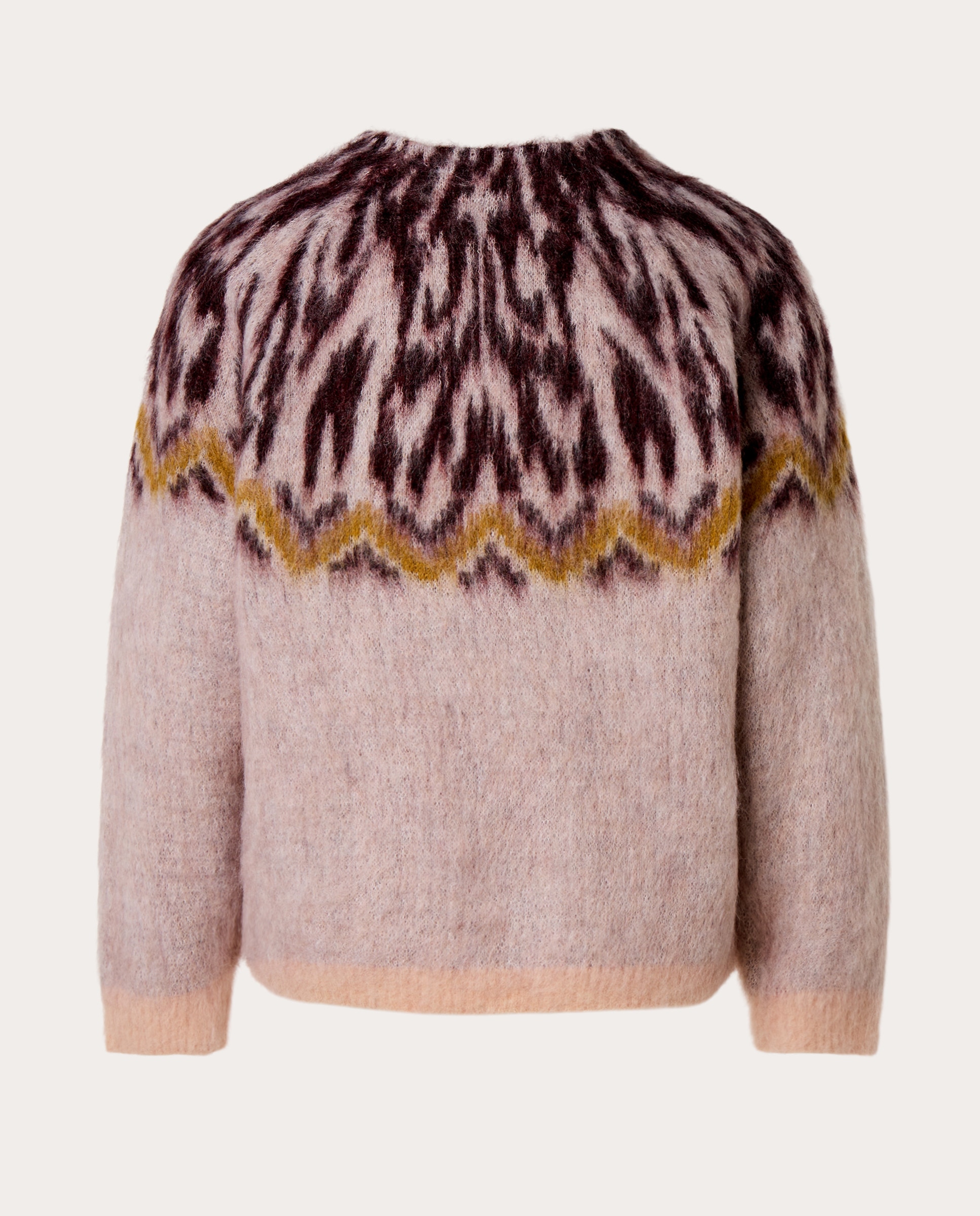 Camisola de Malha de Lã Rosa-claro-2