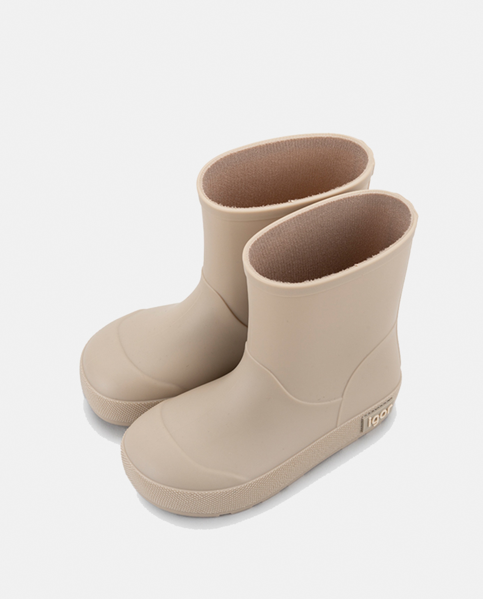 Galochas Yogi de Bebé com Acabamento Mate Natural-7