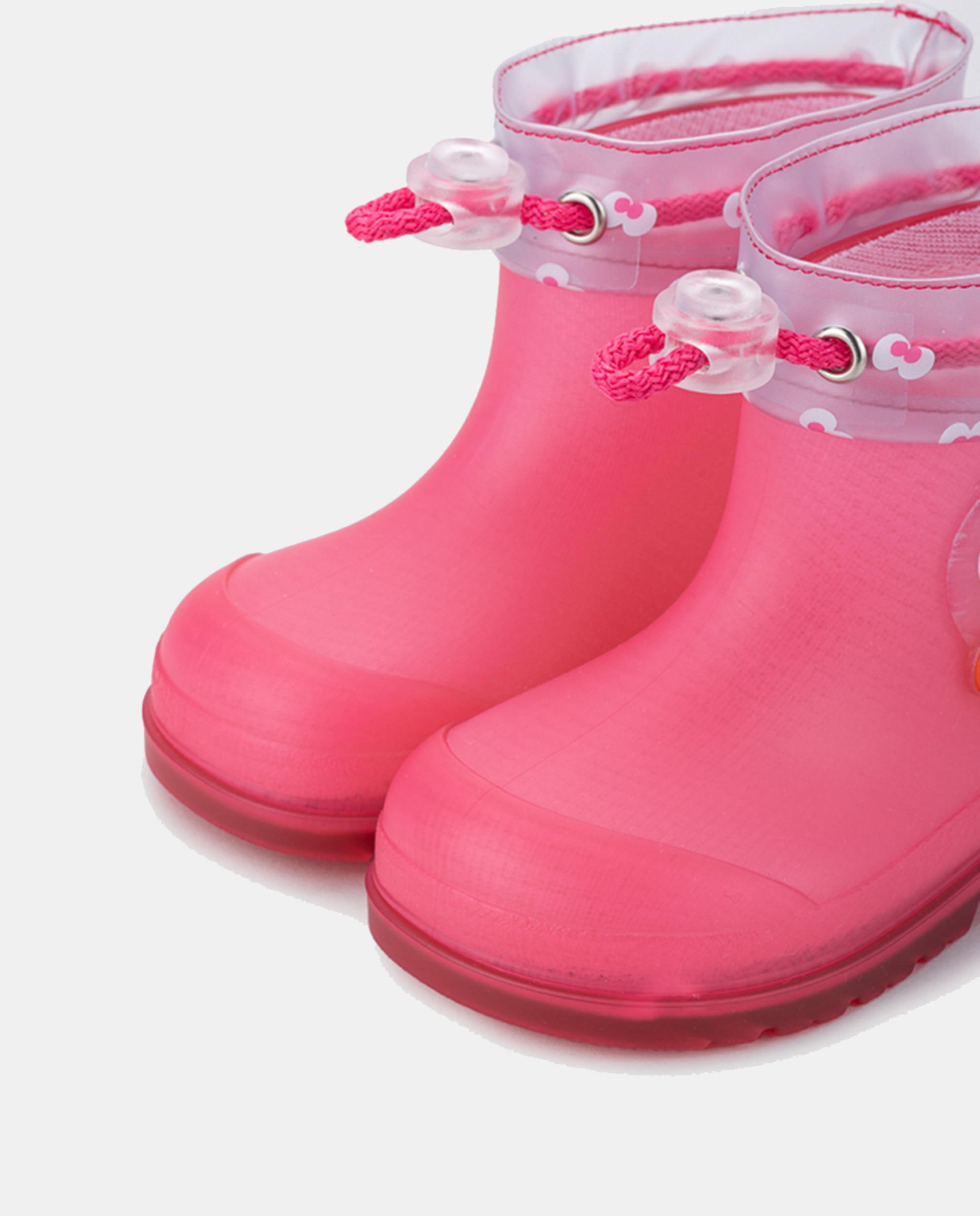 Galochas de Cano Baixo com Detalhe de Pato Lateral em Acabamento Mate e Conceito Barefoot Medium Fúcsia-7