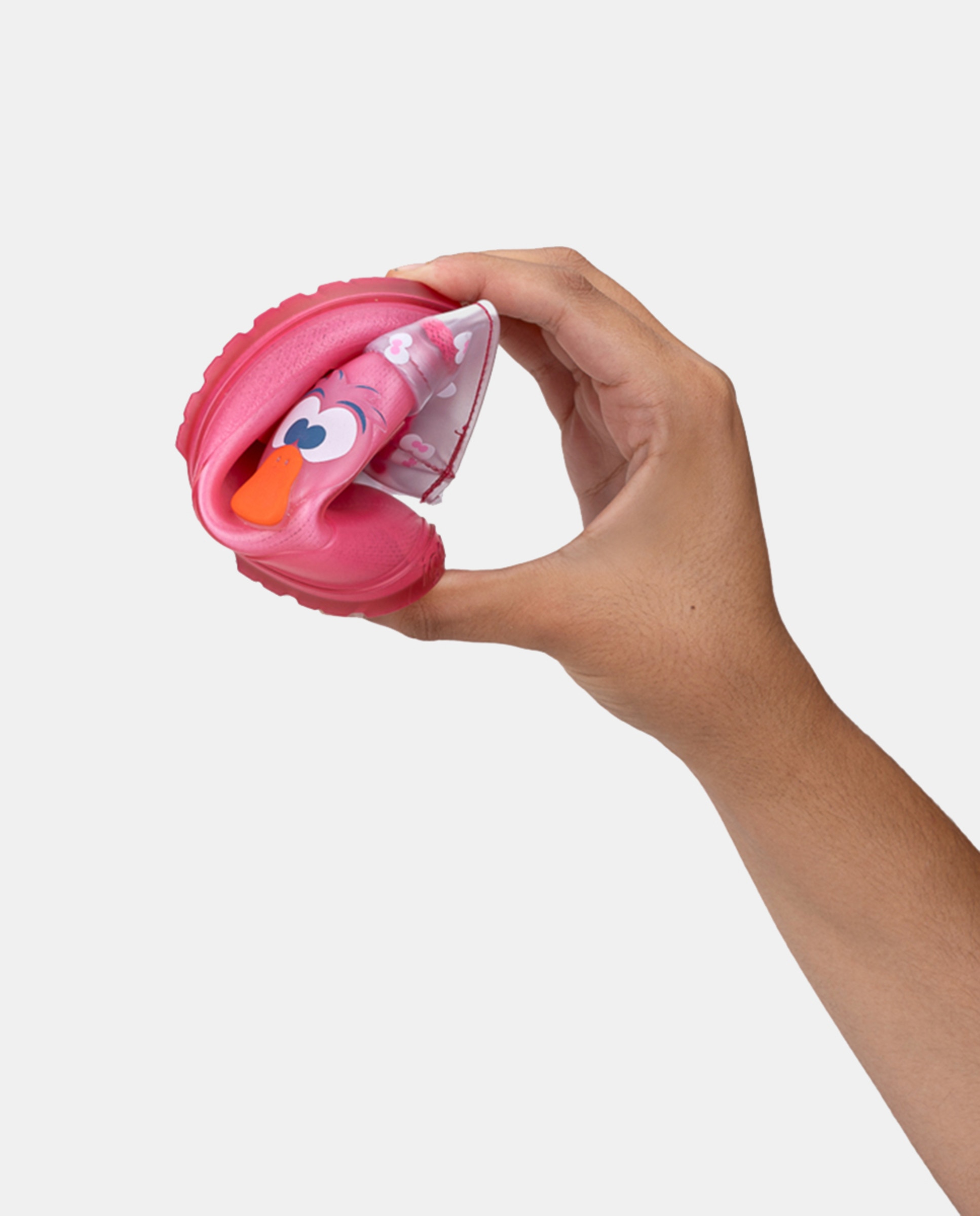 Galochas de Cano Baixo com Detalhe de Pato Lateral em Acabamento Mate e Conceito Barefoot Medium Fúcsia-4