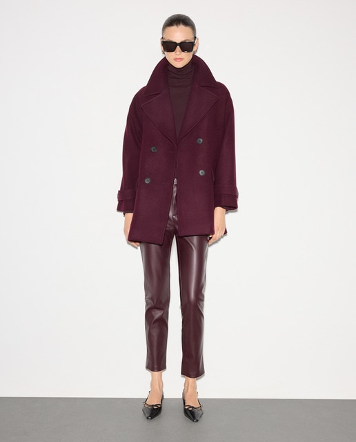 Imagen 0 de Legging de poliéster liso de mujer