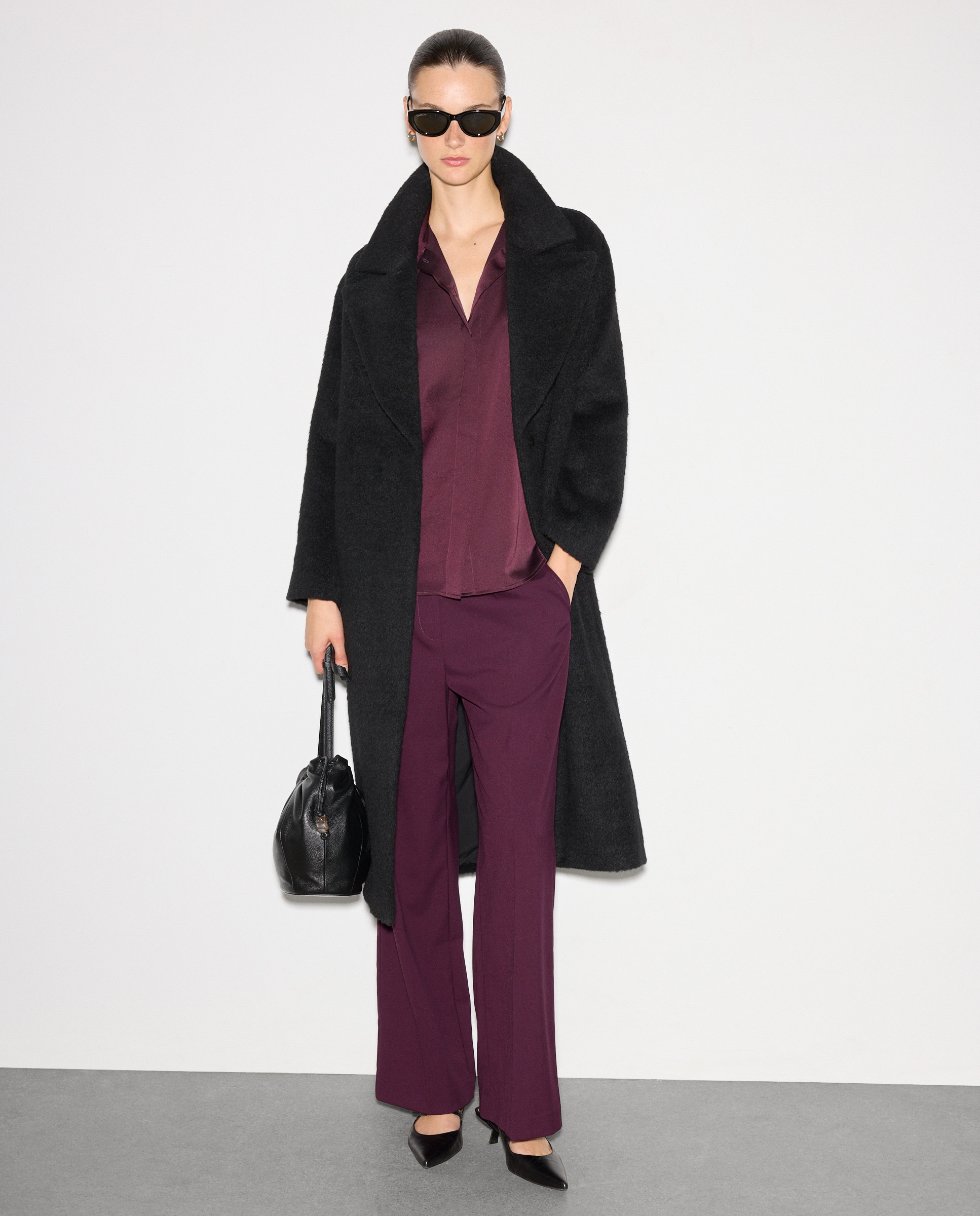 Joggers Lisas de Poliéster 290 Bordeaux-1