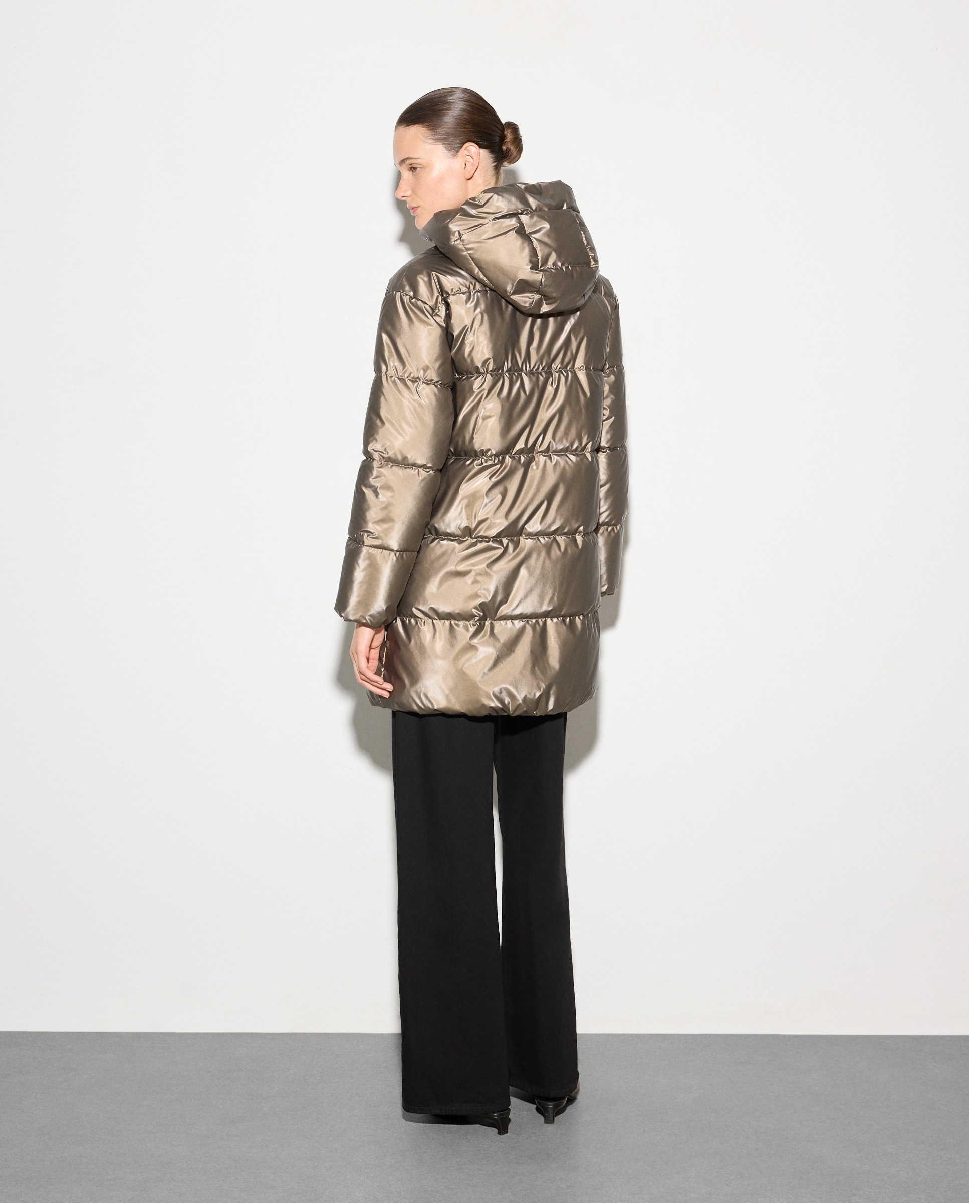 Parka Comprida Lisa 790 Bronze-3