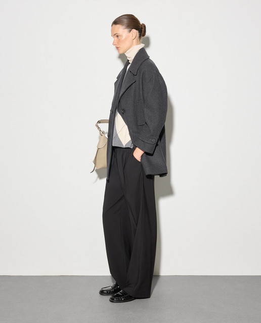 Imagen 0 de Chaquetón de mujer paño peacoat