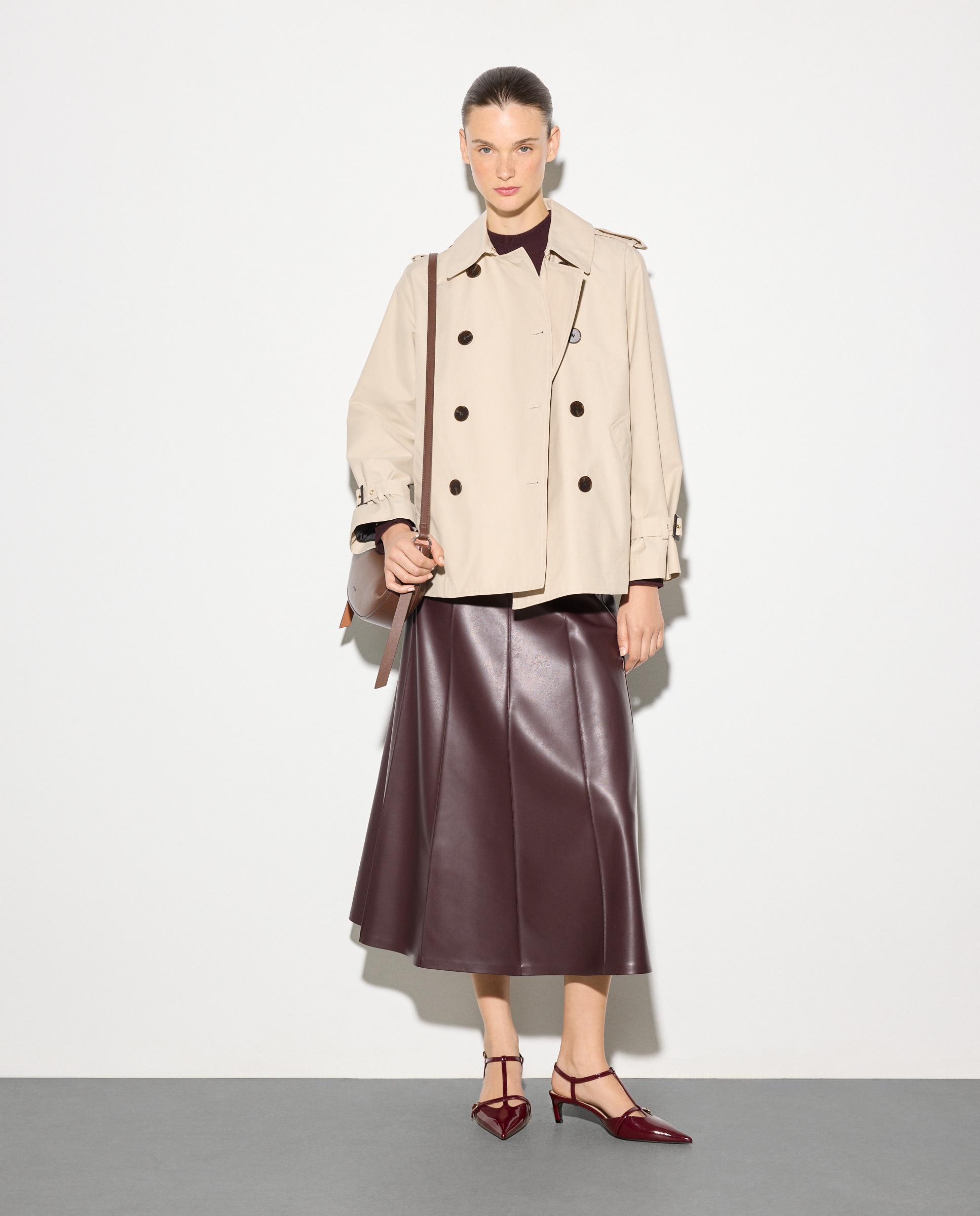 Gabardine Lisa Bege-1