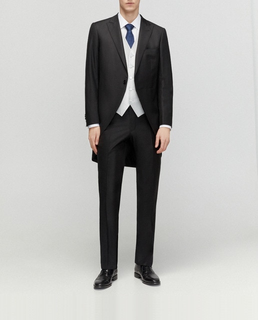 Imagen 0 de Chaleco de traje Ceremonia de hombre topitos