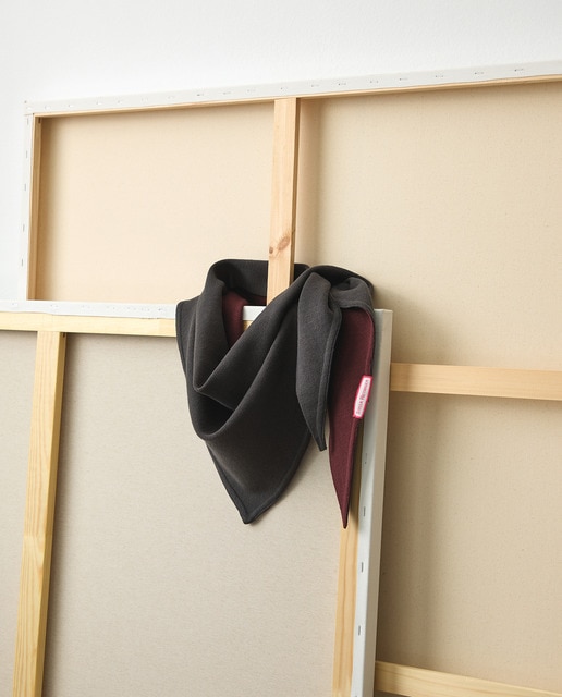 Imagem 0 de Gola de malha bicolor