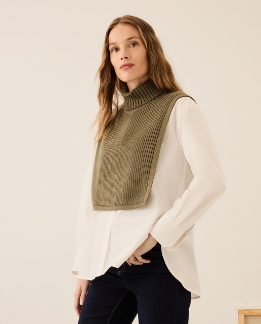 Imagen 0 de Chaleco de punto de mujer